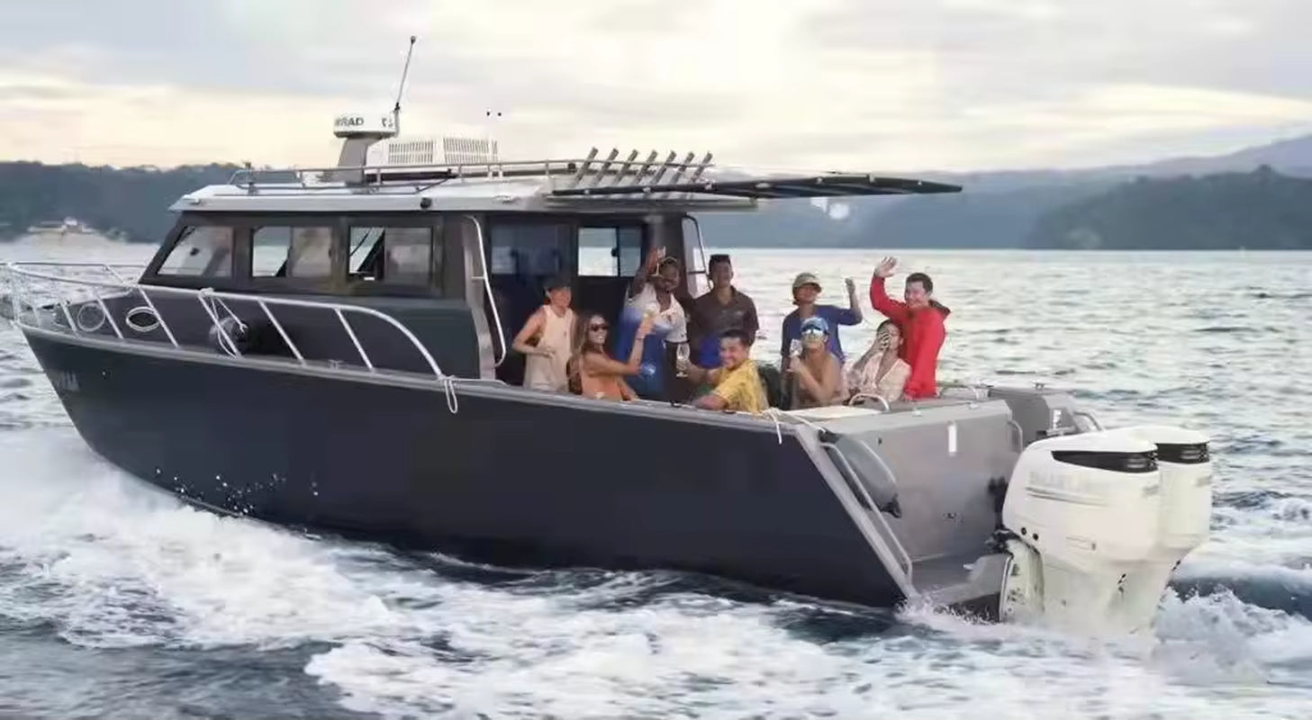 New Sea King Luxury 36Ft Fishing Speed Boat Sport Yacht Cruiser with Motor