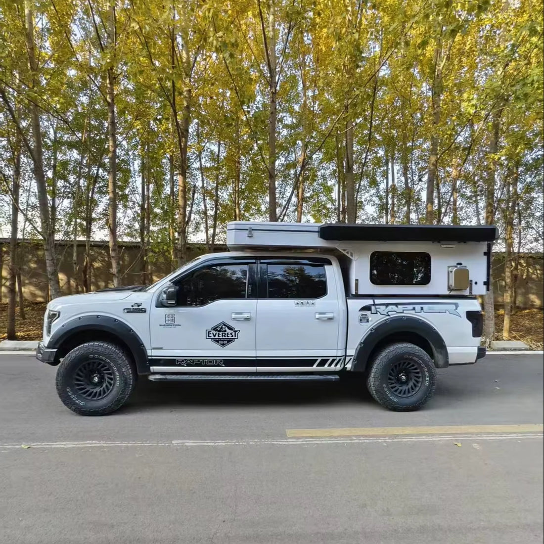 New Pickup Truck-Mounted Slide-In RV Outdoor Adventures & Camping