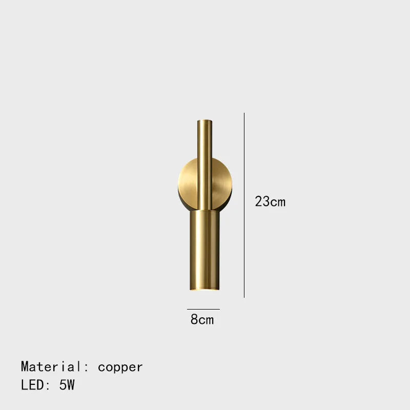 Premium Nordic Rotatable Wall Lamps Bedroom Decor Wall Lighting