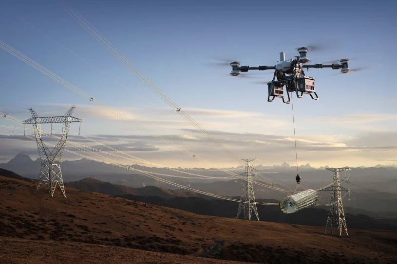 New Ultra Powerful 150Kg 6Kw 220V Cargo Transport Drone