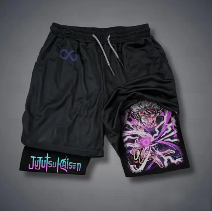 New 3D Battle Anime Mens Shorts
