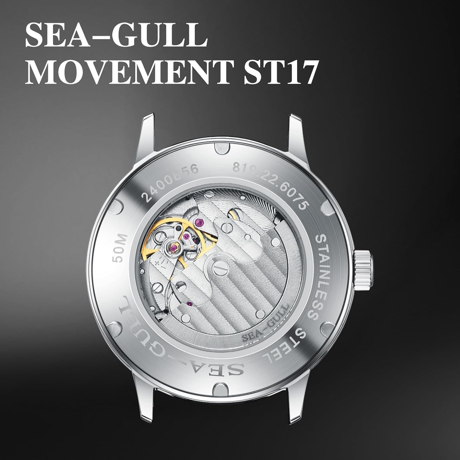 Vinatage Mens  Leather Strap Watch