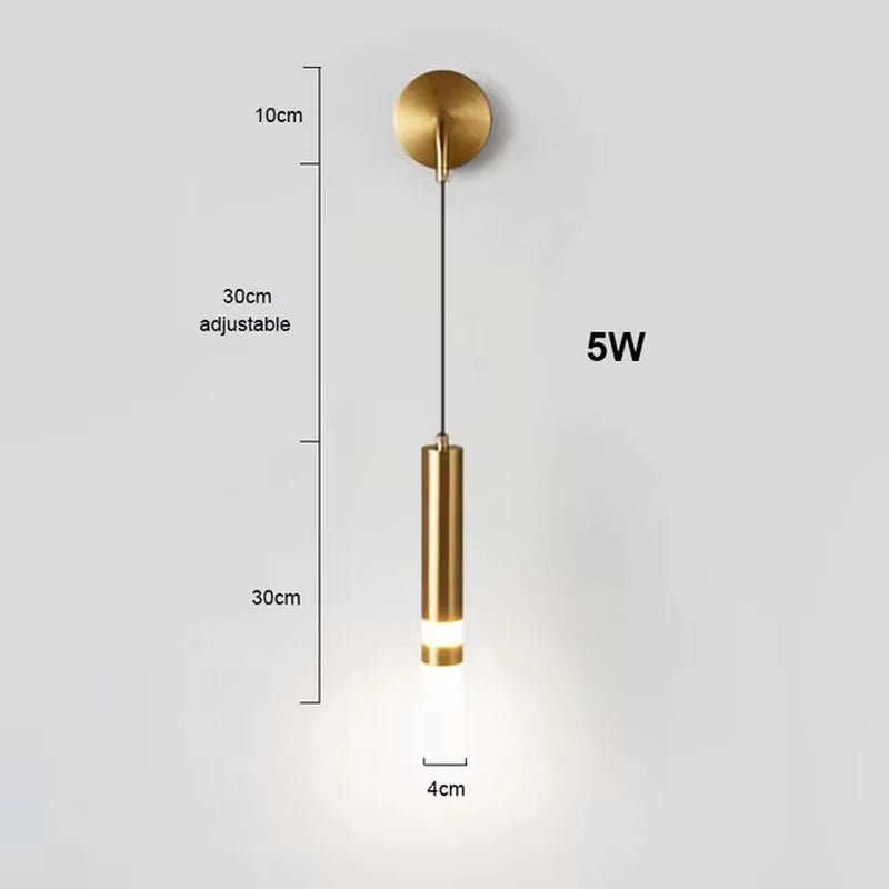 Nordic Bedroom Decoration Wall Lamp Luxury LED Modern lights