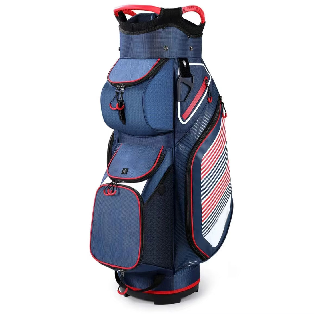 Modern Waterproof Golf Cart Bag with Full 14-Way Dividers, Golf Club Organizer