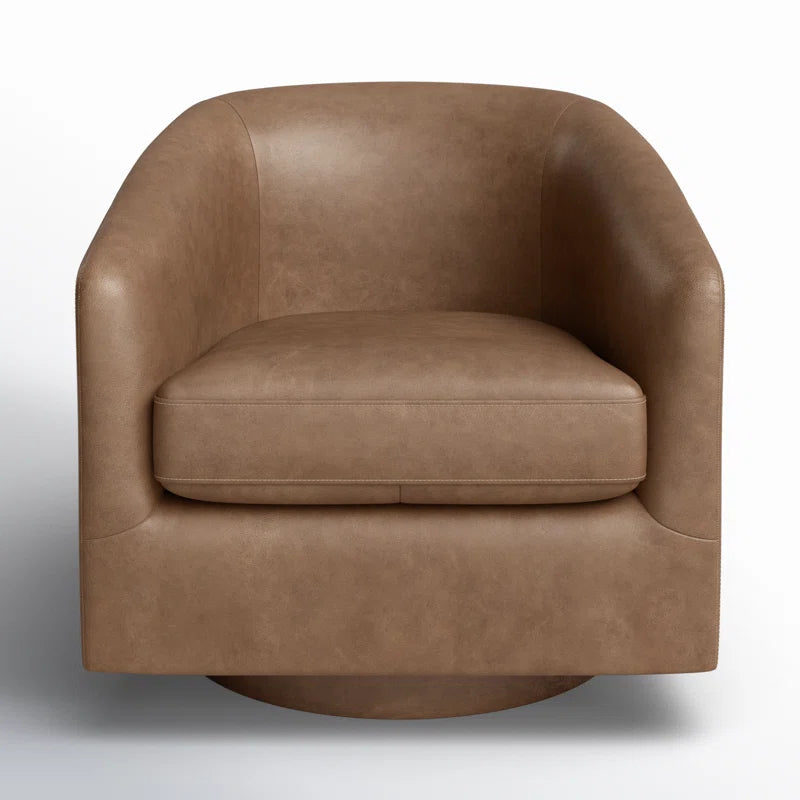 New Accent Genuine Leather Chair Home Deor
