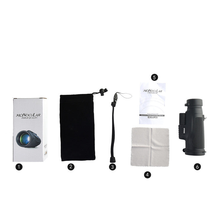 Fashion Personality Monocular Mobile Phone Telescope