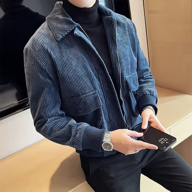 Slim Fit Spring Autumn New in Jacket for Men Joker Korean Reviews Many Stylish Man Coat Cheap Sale Fast Delvery Harajuku Casual