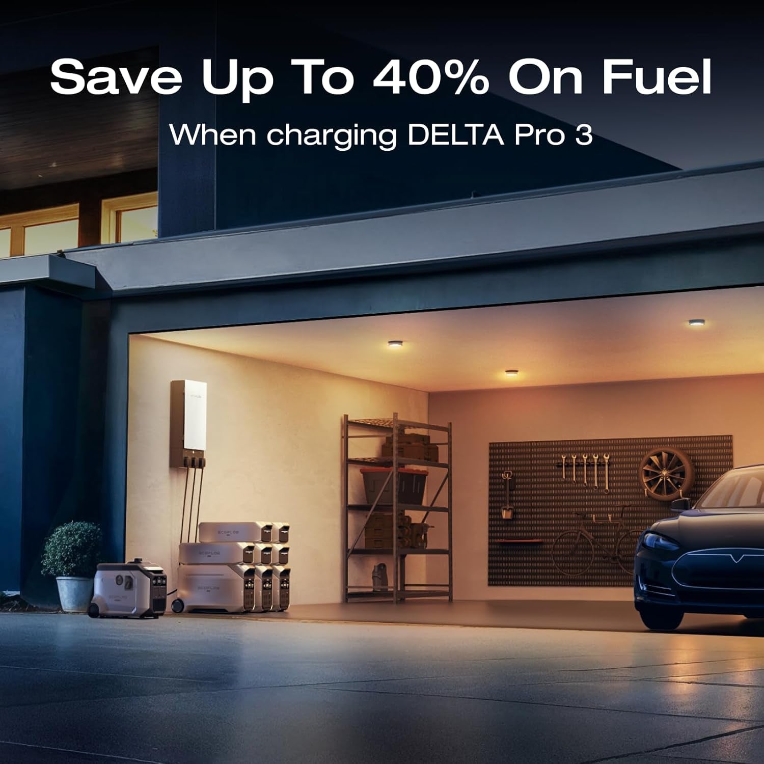 New Pro 3 Power Station with 3200W for Home Use, Emergency Backups