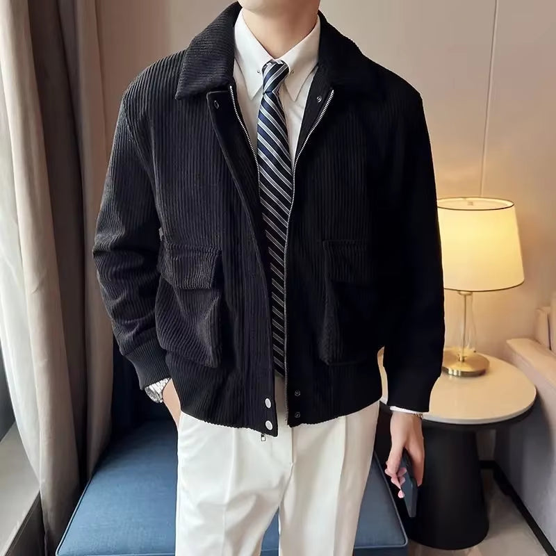 Slim Fit Spring Autumn New in Jacket for Men Joker Korean Reviews Many Stylish Man Coat Cheap Sale Fast Delvery Harajuku Casual