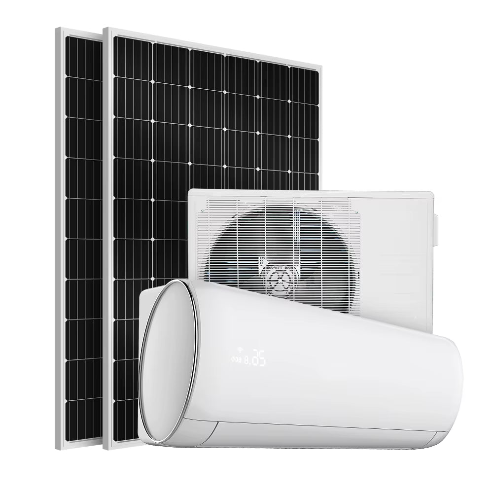 Sunpal Solar Panel Hybrid Ac Air Conditioner Split PV Direct 2 Ton 3Hp 24000Btu Airconditioner Inverter for Home