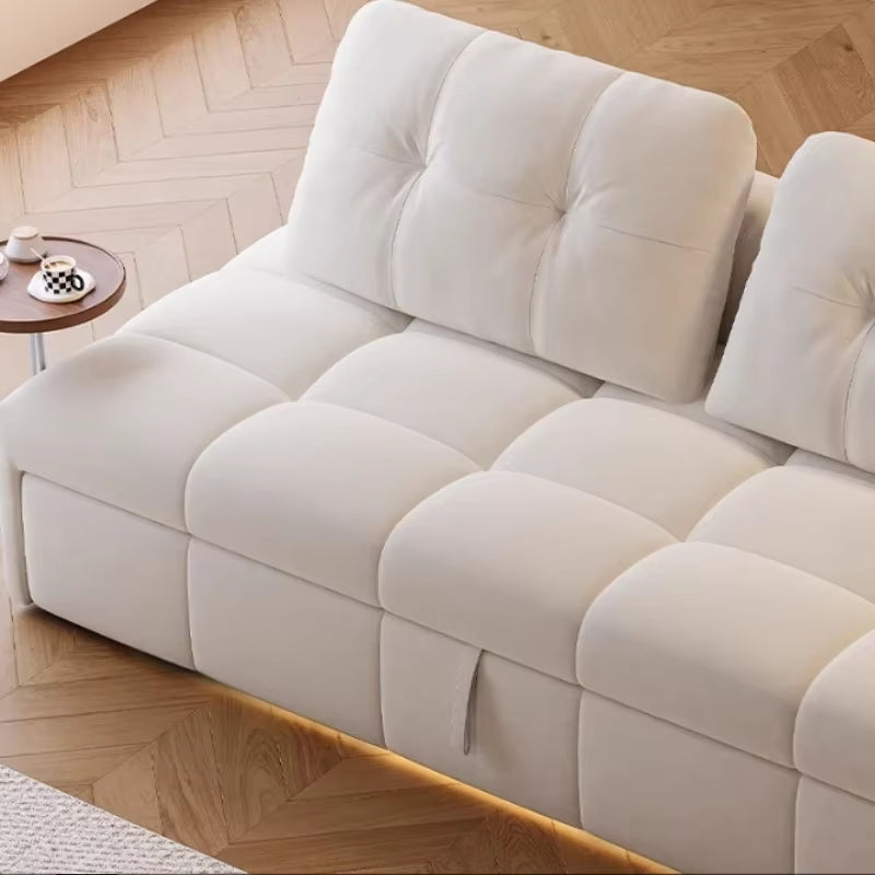 New L Shaped Sectional Bed Sofa Living Room