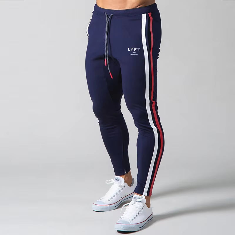 Men Running Fitness Sweatpants Quick Dry Casual Training Sport Pants Elastic Jogging Trousers Gym Workout Pants Male Gym Clothes