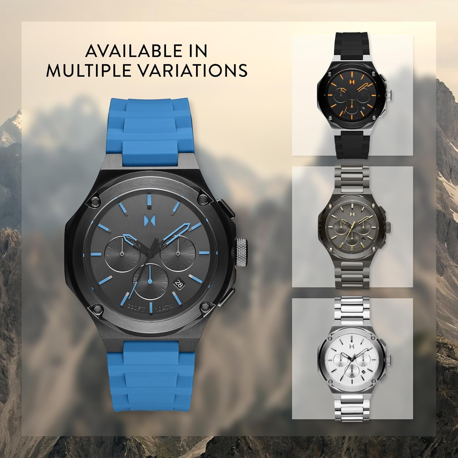 Premium Mens Chronograph Black Edition Watch