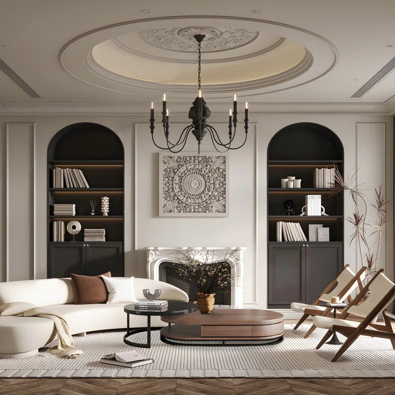 New Tyanii Coffee Table Set with Drawer and Glass Table