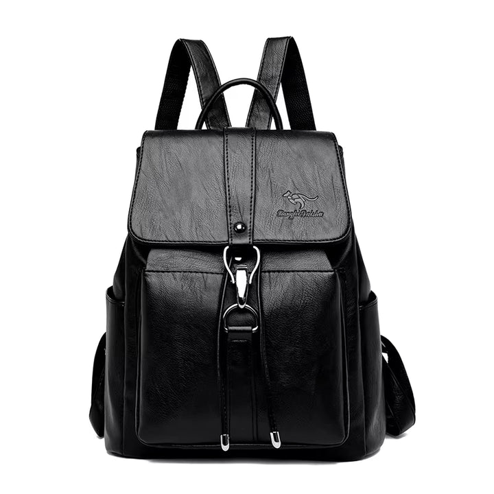 Anti Theft Backpack Women Shoulder Bag Famous Brand Leather Backpacks for Girls Large Capacity School Bags Ladies Back Pack