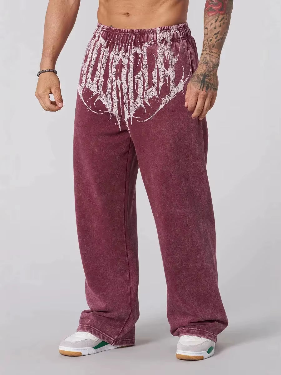 New Men's Vintage Streetwear Design Pants