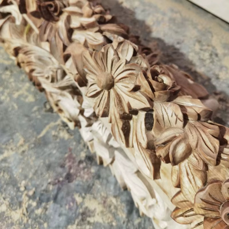 New Baroque Classical Golden Home Hand Carved King Size Bed