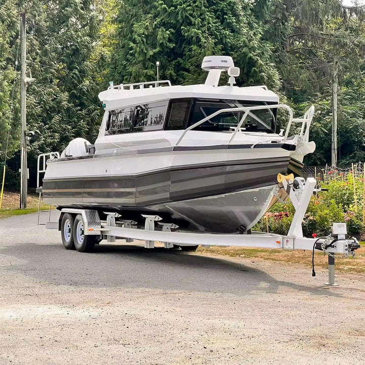 New 9 Meters Aluminum Boats Fishing  Luxury Speed Boats 