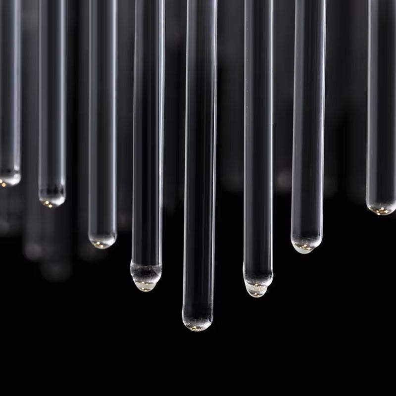 new Post-Modern Minimalist Full Copper Luxury Crystal Chandelier