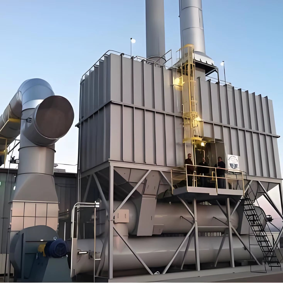 Industrial 99.9% VOC Thermal Oxidizer Gas Disposal Machine Regenerative Thermal Oxidizer Thermal Oxidizer Gas Disposal Machinery