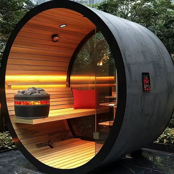 Premium Outdoor Infrared Sauna Heats Modular Sauna