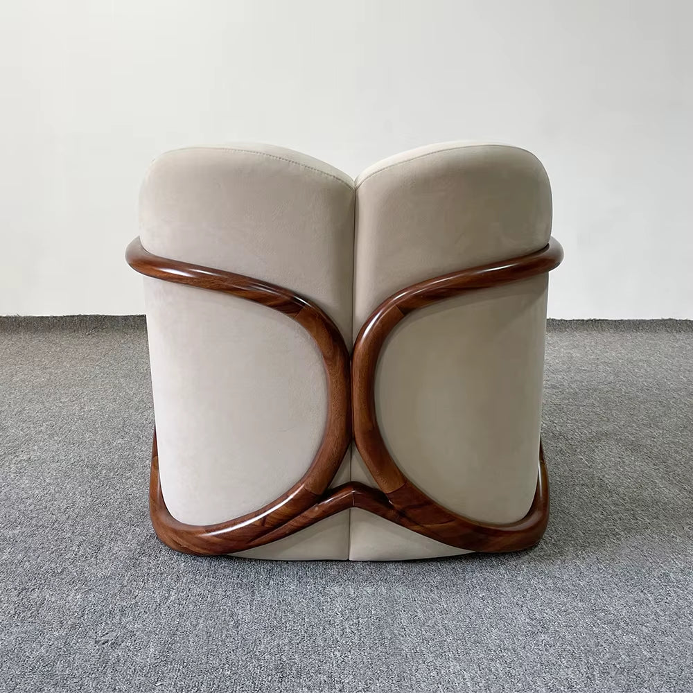 Elite Arm Chairs Modern Fabric Sitting Room Accent Chair