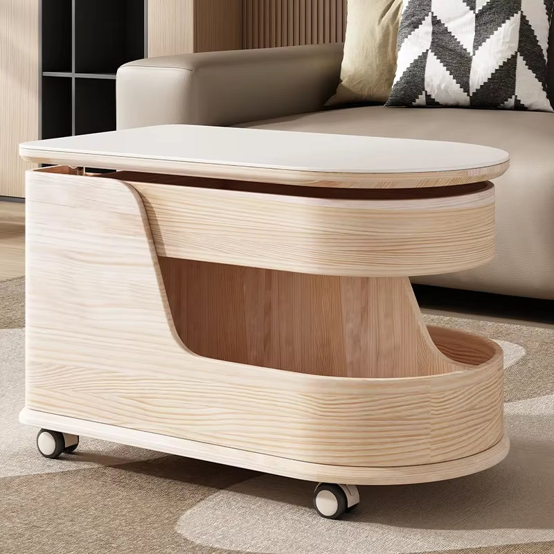 Living Room Light Luxury Tea Table Multi-Functional 