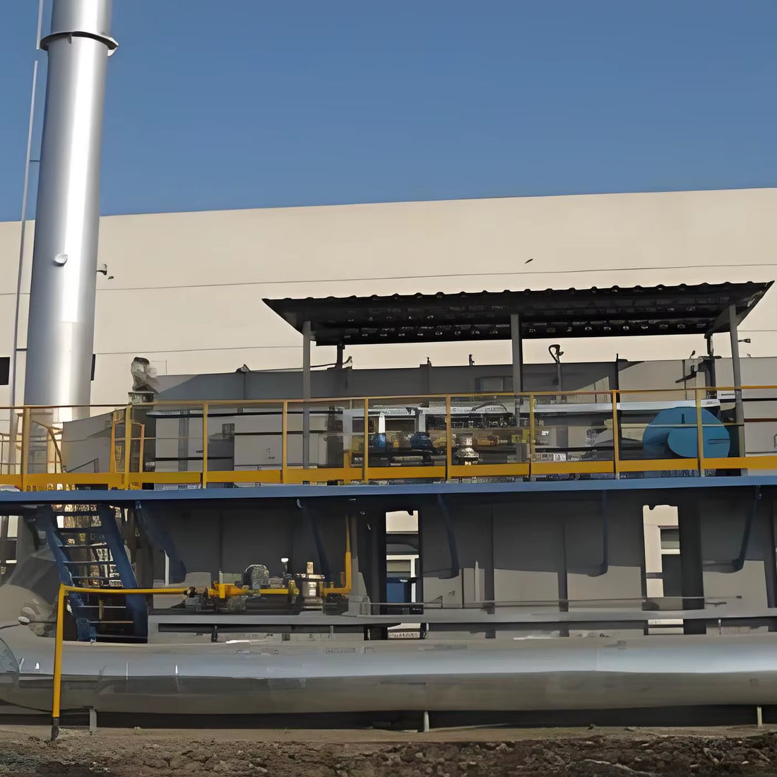 Industrial 99.9% VOC Thermal Oxidizer Gas Disposal Machine Regenerative Thermal Oxidizer Thermal Oxidizer Gas Disposal Machinery