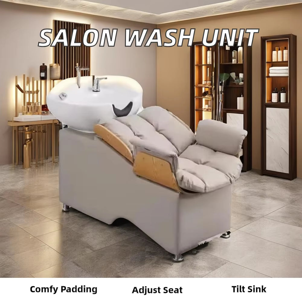 New Design Metal Massage Salon Backwash Unit