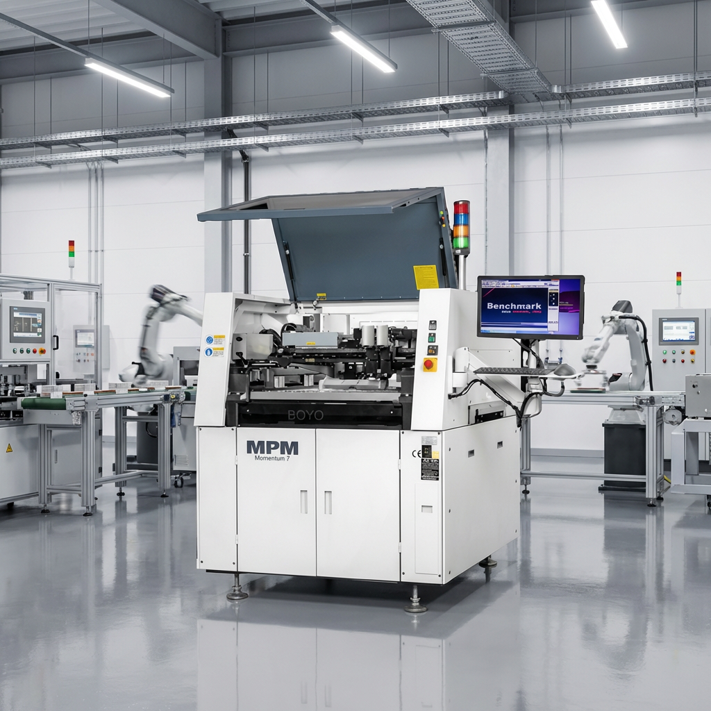 Modern MPM Momentum II 100 Stencil Printer – High-Precision Solder Paste Printer for SMT Production Lines