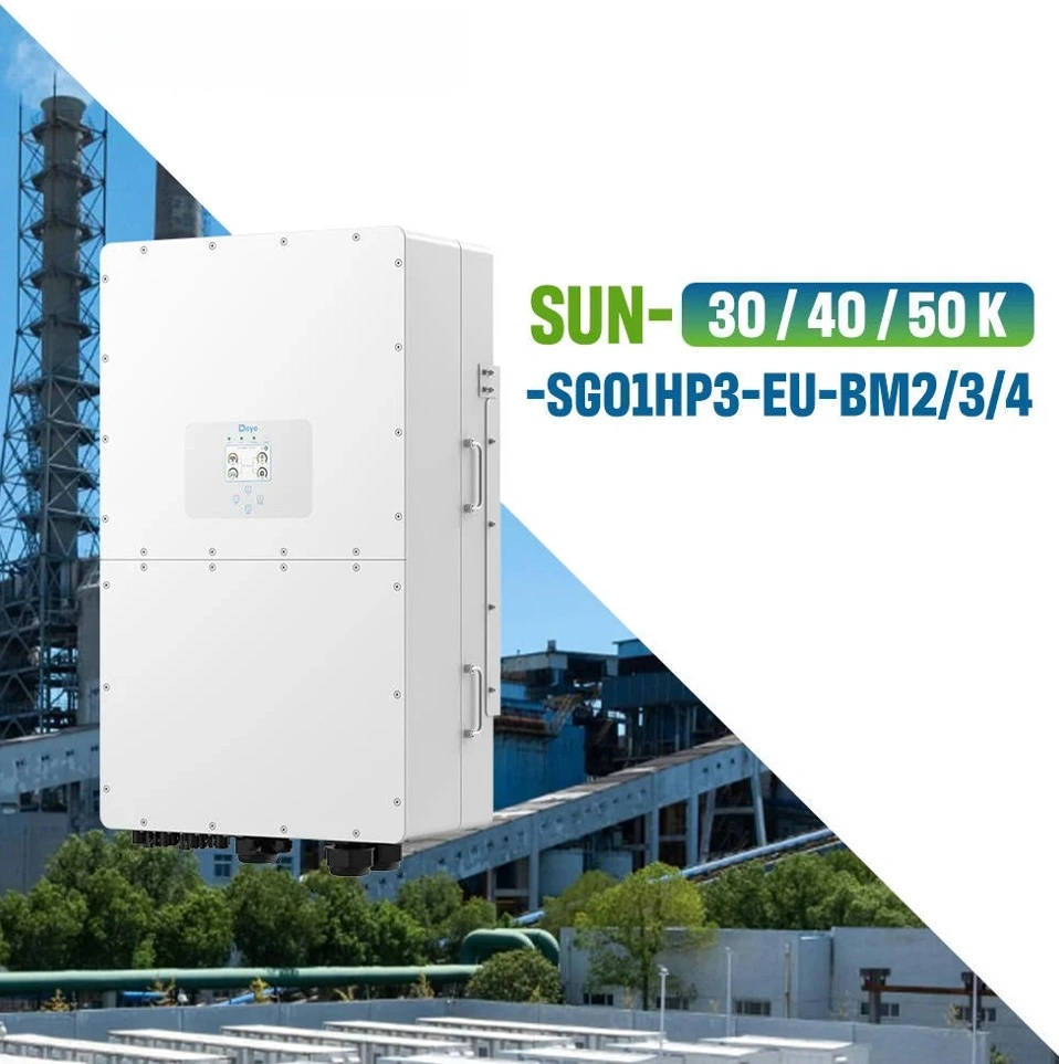 Premium Industrial Hybrid Inverter IEC 50 KW - 3Phase Off-Grid Solar Inverter
