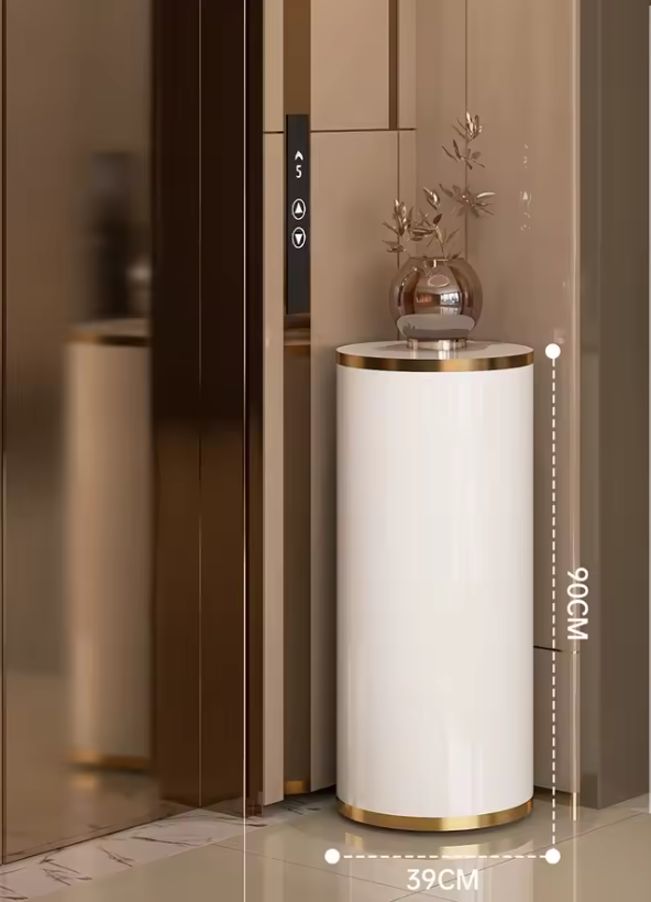 Luxury Rotating Circular Shoe Cabinet – Cylindrical Vertical Shoe Organizer Rack for Home Storage