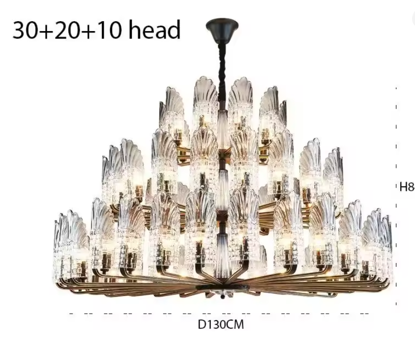 luxury LED Minimalist Jellyfish Chandelier – Modern Iron Pendant Lighting