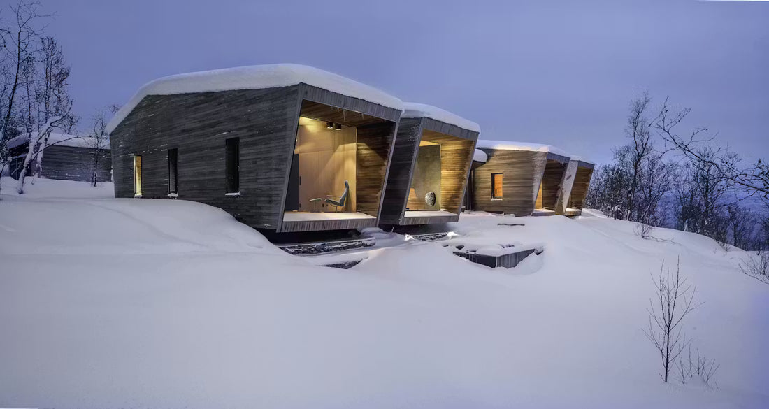 Luxury Modular Tiny Cabin with High Insulation for Glamping & Commercial Resorts