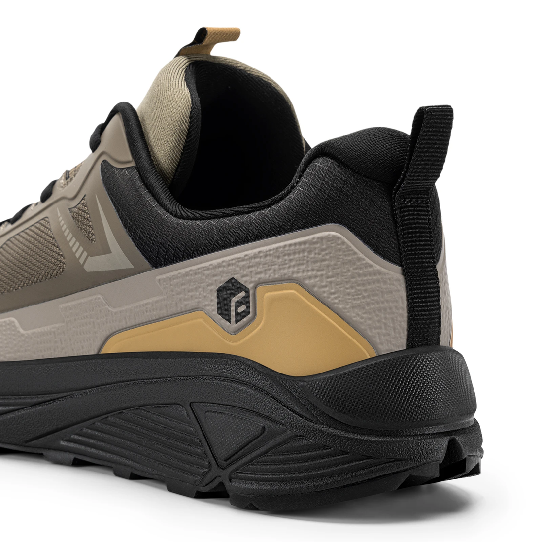 Men's Trail Running Shoes – Extra Wide Toe Box Breathable Hiking Casual Sneakers
