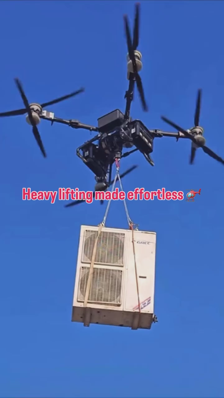Modern Ultra Power Heavy Payload Drone -Multipurpose Lifting Rescue Exploration Logistics