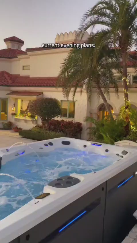 Modern Swimming Pool Spa with Jacuzzier BathTub