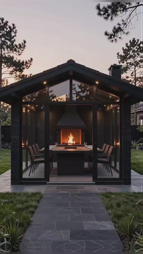 Modern Prefab Luxe House Galvanized Steel Luxe House Villa