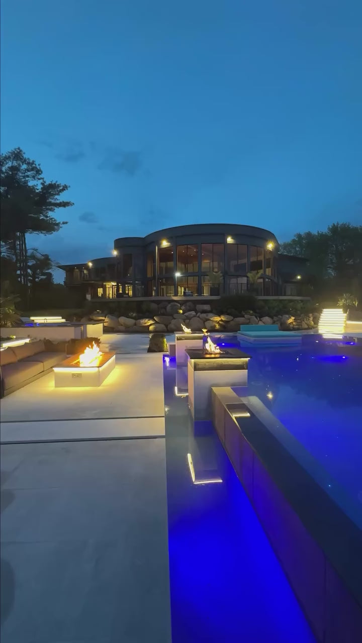 Modern Outdoor Fiberglass Swimming Pool Hotel Family House