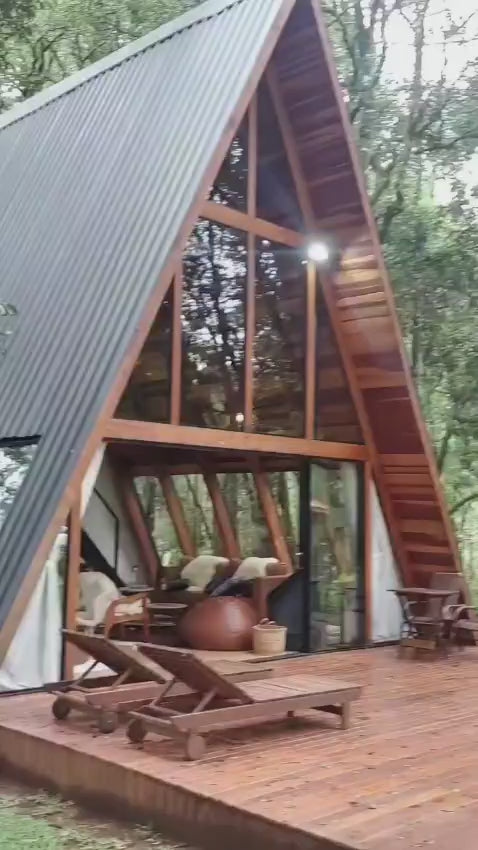 Modern Prefab Luxe House Galvanized Steel Luxe House Villa