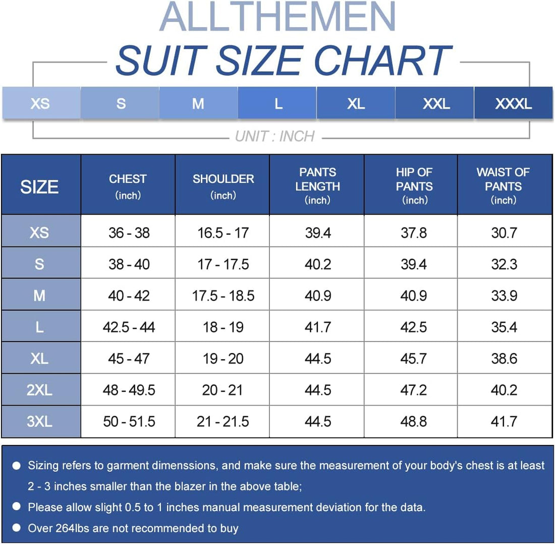 Mens Suits 2 Piece Slim Fit Wedding Dress Suit Two Buttons Business Suit Blazer Casual Jackets Trousers